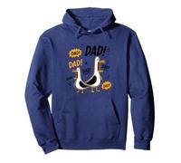 Funny Seagull Dad Father's Day Papa Seagulls Felpa con Cappuccio