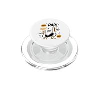 Funny Seagull Dad Father's Day Papa Seagulls PopSockets PopGrip per MagSafe