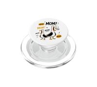Funny Seagull Mom Mothers Day Mama Seagulls PopSockets PopGrip per MagSafe