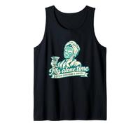 Funny Self Care My Alone Time is for Everyone's Safety Retro Canotta