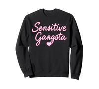 Funny Sensitive Gangsta Felpa