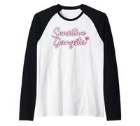 Funny Sensitive Gangsta Maglia con Maniche Raglan