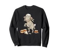 Funny Sheep Mummy Pumpkin Halloween per Bambini da Uomo e da Donna Felpa