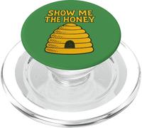 Funny Show Me The Honey Apicoltore Honeybee Design PopSockets PopGrip per MagSafe