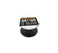 Funny Silence is Golden Duct Tape è Silver Speech Costume PopSockets PopGrip Adesivo