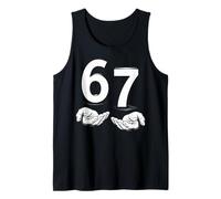 Funny Six Seven 6 7 Meme Gen Alpha Slang 6 7 Hands Canotta