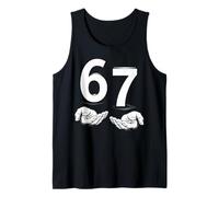 Funny Six Seven 6 7 Meme Gen Alpha Slang 6 7 Hands Canotta