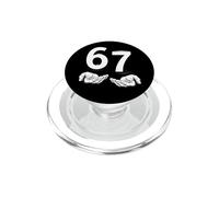 Funny Six Seven 6 7 Meme Gen Alpha Slang 6 7 Hands PopSockets PopGrip per MagSafe