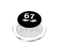 Funny Six Seven 6 7 Meme Gen Alpha Slang 6 7 Hands PopSockets PopGrip per MagSafe