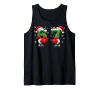 Funny Six Seven 67 Meme 6 7 Christmas Santa Hand Boys Teens Canotta