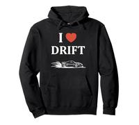 Funny Skill Racing Car Drifting Simple Skid I Love Drift Felpa con Cappuccio