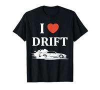 Funny Skill Racing Car Drifting Simple Skid I Love Drift Maglietta
