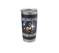 Funny Skull Mexican Skeleton Bicchiere termico in acciaio inox doppia parete