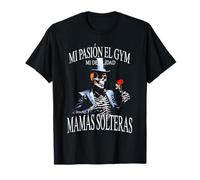 Funny Skull Mexican Skeleton Maglietta
