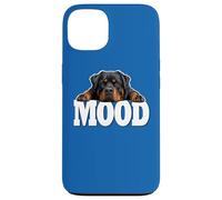 Funny Sleep Nap Vibe Mood Rottweiler Lover Custodia per iPhone 13