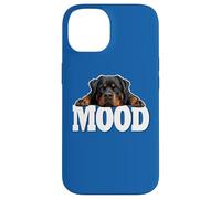 Funny Sleep Nap Vibe Mood Rottweiler Lover Custodia per iPhone 14