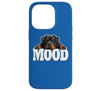 Funny Sleep Nap Vibe Mood Rottweiler Lover Custodia per iPhone 14 Pro