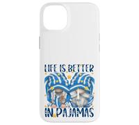 Funny Sleep Quote Life Is Better In Pajamas Gnome Mom & Dad Custodia per iPhone 14 Plus