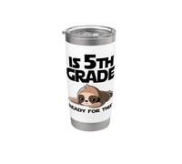 Funny Sloth è pronto per questo quinto grado? Bicchiere termico in acciaio inox doppia parete