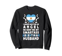 Funny Smartass Argentinian Husband Argentina Flag Spouses Felpa