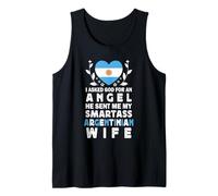 Funny Smartass Argentinian Wife Argentina Flag Spouses Canotta