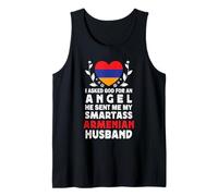 Funny Smartass Armenian Husband Armenia Flag Spouses Canotta
