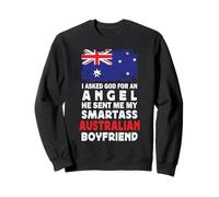 Funny Smartass Australian Boyfriend Australia Flag Felpa