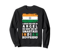 Funny Smartass Indian Boyfriend India Flag Felpa
