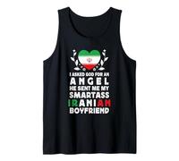 Funny Smartass Iranian Boyfriend Iran Flag Canotta