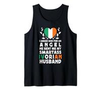Funny Smartass Ivorian Husband Ivory Coast Flag Spouses Canotta