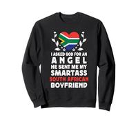 Funny Smartass South African Boyfriend South Africa Flag Felpa