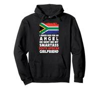 Funny Smartass South African Girlfriend South Africa Flag Felpa con Cappuccio