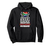 Funny Smartass South African Husband South Africa Flag Felpa con Cappuccio