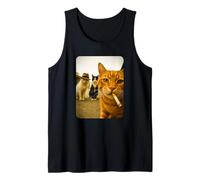Funny Smoking Cat Meme Cigarette Cat Hilarious Cats Gang Canotta