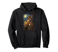 Funny Smoking Donkey Meme Cigarette Jackass Donkey in Suit Felpa con Cappuccio