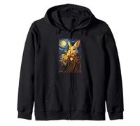 Funny Smoking Rabbit Meme Cigarette Bunny Rabbit in Suit Felpa con Cappuccio