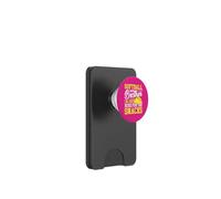 Funny Softball Brother Plays just I'm Here for the Snacks PopSockets PopWallet per MagSafe