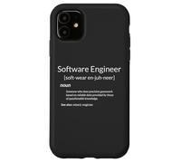 Funny Software Engineering Software Engineer Definition Custodia per iPhone 11