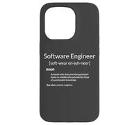 Funny Software Engineering Software Engineer Definition Custodia per iPhone 15 Pro