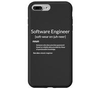 Funny Software Engineering Software Engineer Definition Custodia per iPhone 7 Plus/8 Plus