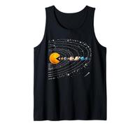 Funny Solar System Planets Astronauts Space Video Games Kids Canotta