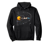 Funny Solar System Planets Astronauts Space Video Games Kids Felpa con Cappuccio