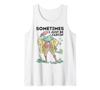 Funny Sometimes I Just Be Fartin' Frog Graphic Canotta