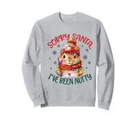 Funny Sorry Santa Squirrel Christmas Holiday I've Been Nutty Felpa