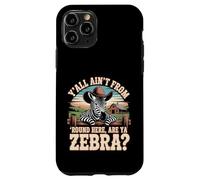Funny Southern Zebra - Paese Humor Animal Trend Custodia per iPhone 11 Pro