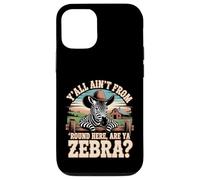 Funny Southern Zebra - Paese Humor Animal Trend Custodia per iPhone 12/12 Pro