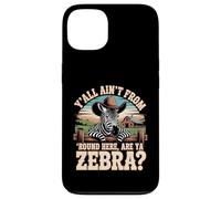 Funny Southern Zebra - Paese Humor Animal Trend Custodia per iPhone 13