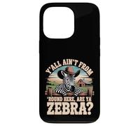 Funny Southern Zebra - Paese Humor Animal Trend Custodia per iPhone 13 Pro