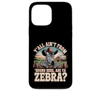 Funny Southern Zebra - Paese Humor Animal Trend Custodia per iPhone 13 Pro Max