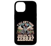 Funny Southern Zebra - Paese Humor Animal Trend Custodia per iPhone 14
